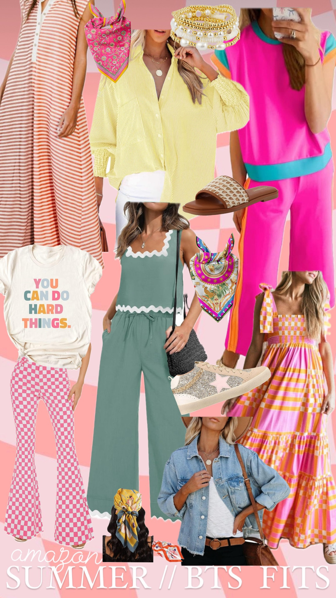 AMAZON SUMMER x BTS fits 

It’s almost BTS can’t believe it but of course NEW YEAR NEW CLOTHES

These are perfect to MIX and MATCH 

Love the bandanas to add some flavor

Jean Jacket is my FAV it’s so comfy and can go with many of these pieces 

#LTKTeacher 


#LTKSeasonal #LTKSummerSales #LTKMidsize