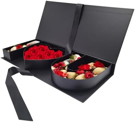 WENPACK Empty I Love You Cardboard Letter Fillable Paper Gift Box Flower Chocolate Packaging (Dar... | Amazon (US)