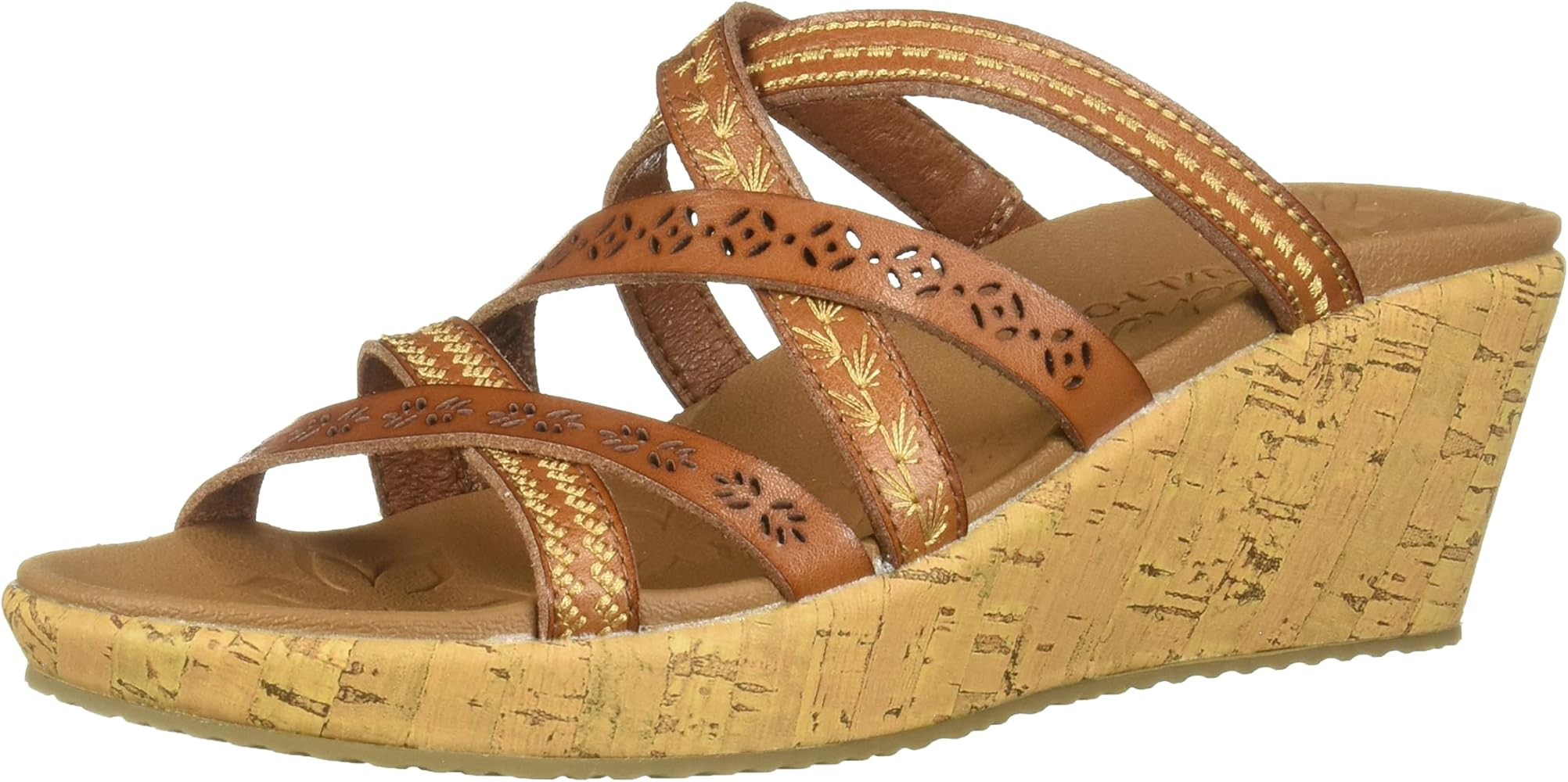 Skechers Women's Slide Wedge Sandal | Amazon (US)