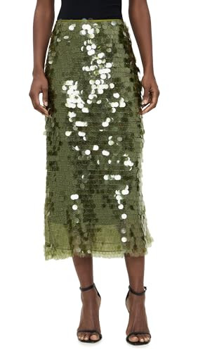 Cinq à Sept Women's Calista Skirt, Kelp Forest, 2 | Amazon (US)