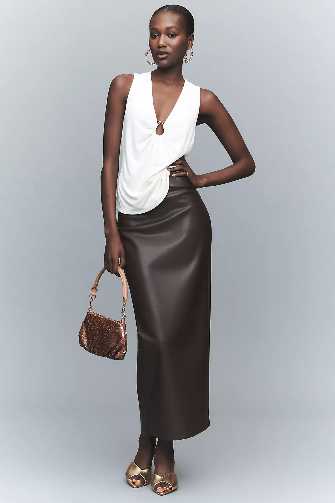 Sunday in Brooklyn Cutout Top | Anthropologie (US)