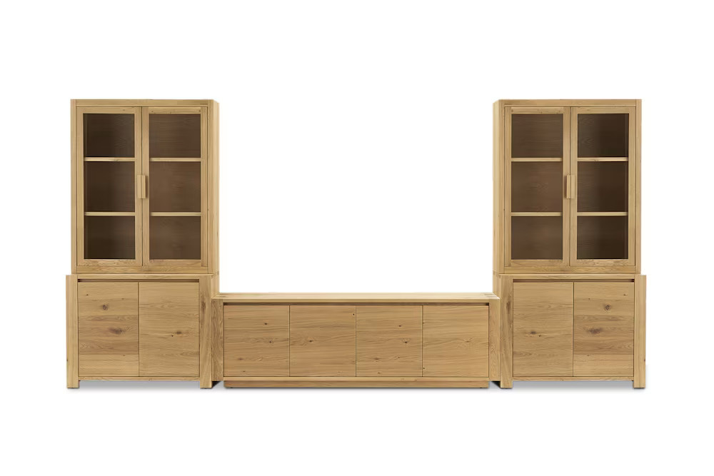 Bradley Media Console System | Castlery | Castlery US