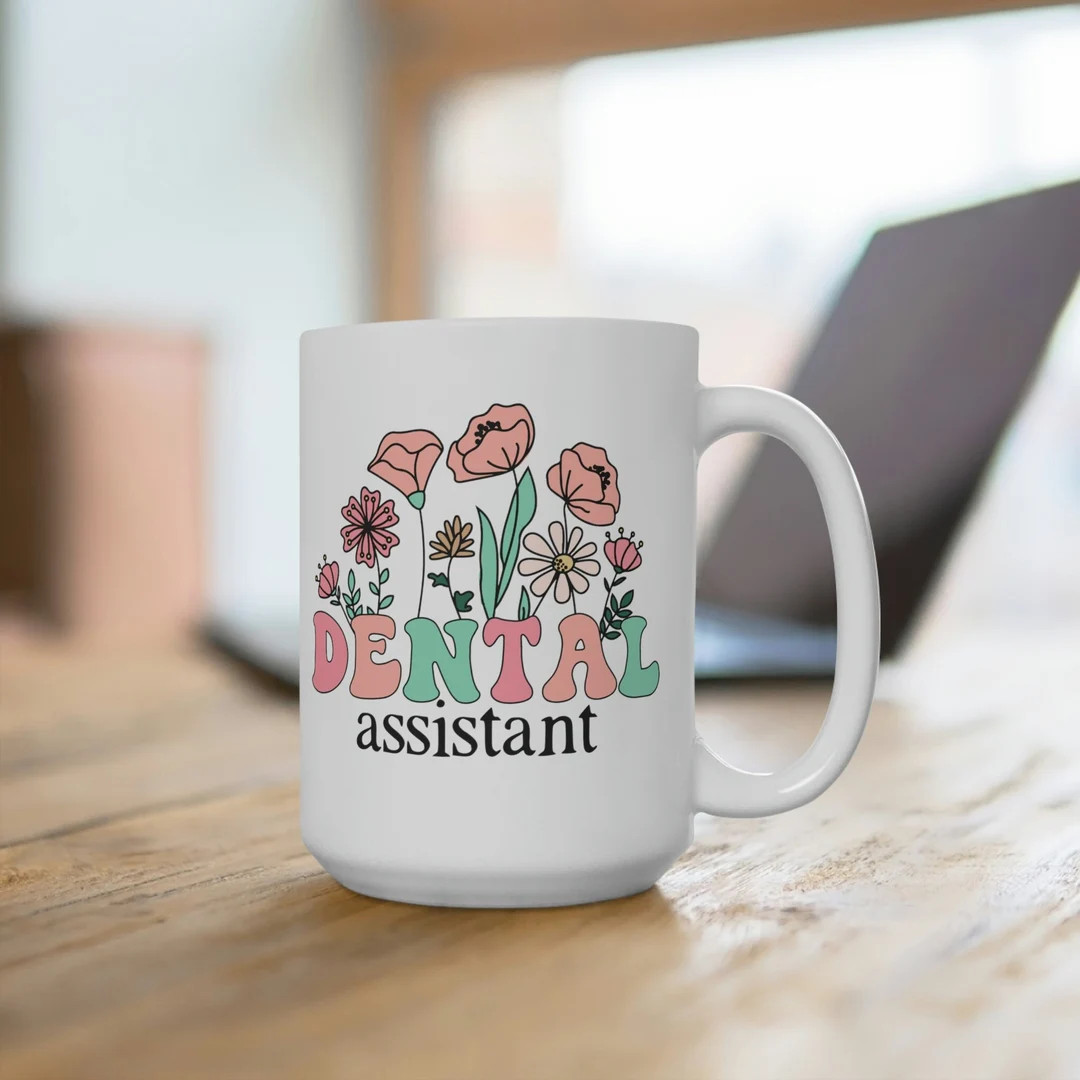 Dental Assistant Mug Gift for Dental Assistant Retro Dental - Etsy | Etsy (US)