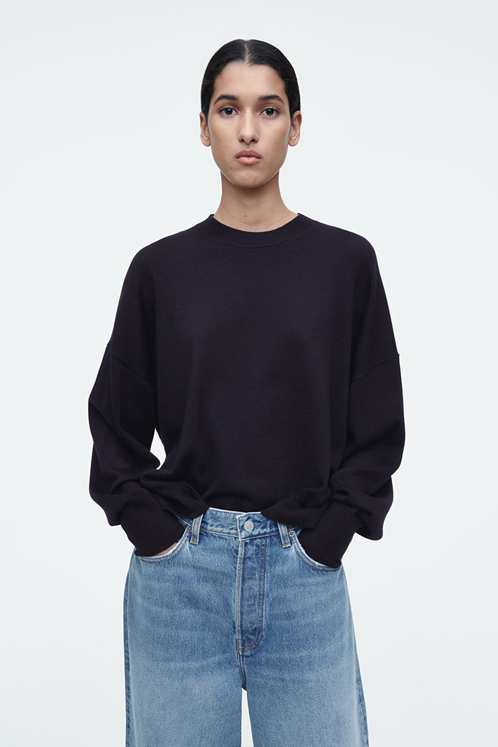 MERINO WOOL CREW-NECK SWEATER | COS (US)