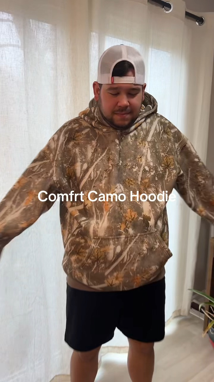 The camo hoodie by Comfrt is the perfect oversized hoodie! My husband is obsessed with wearing it  

#LTKFindsUnder100 #LTKMens #LTKGiftGuide