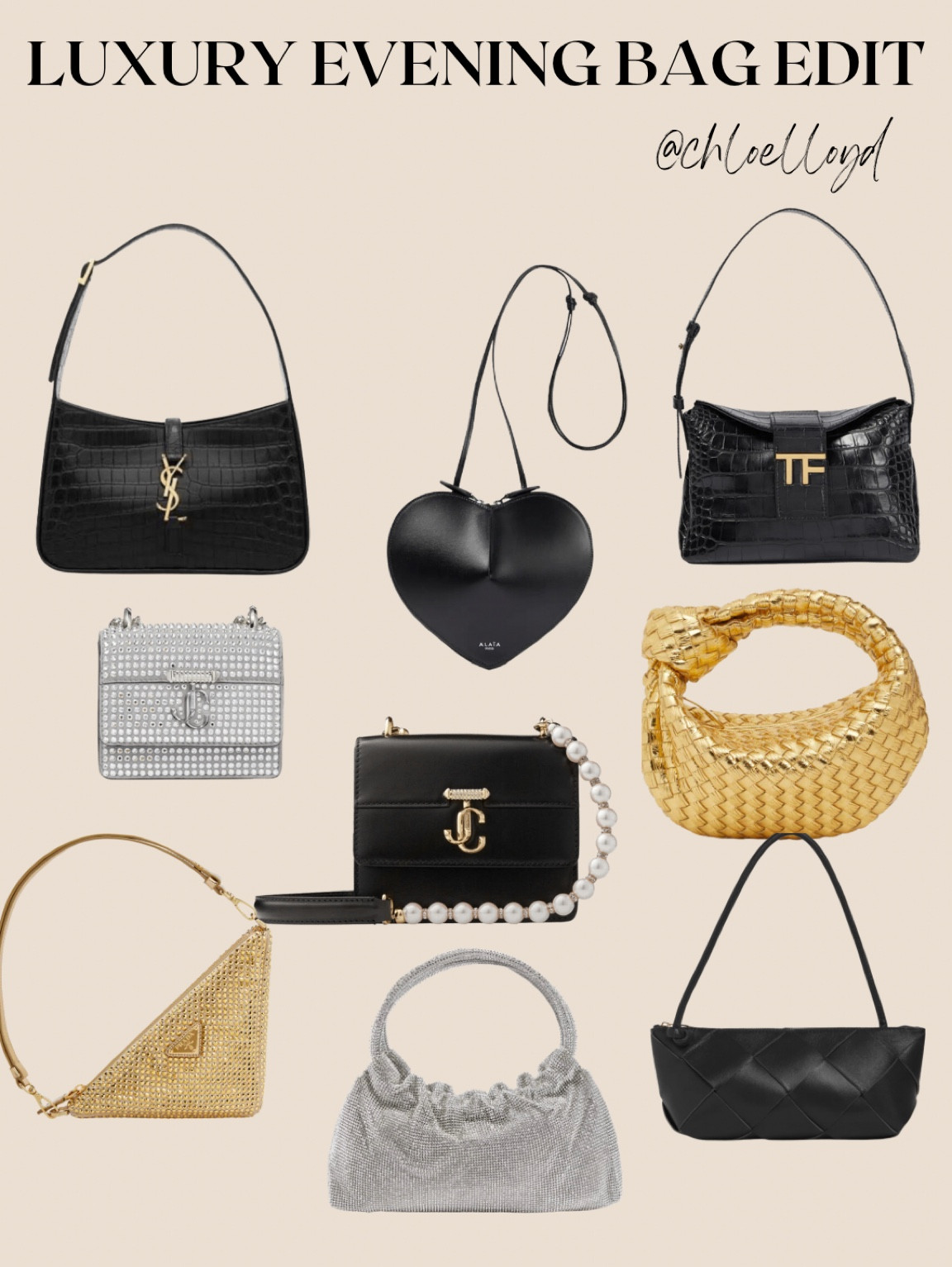 My pick of the chicest luxury evening bags on the market. Hi Santa…. 

#LTKSeasonal #LTKitbag #LTKGiftGuide