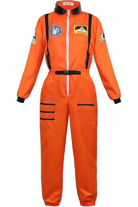 Mens Astronaut Costume Adult Astronaut Suit Outfit Men Costumes Halloween | Amazon (US)