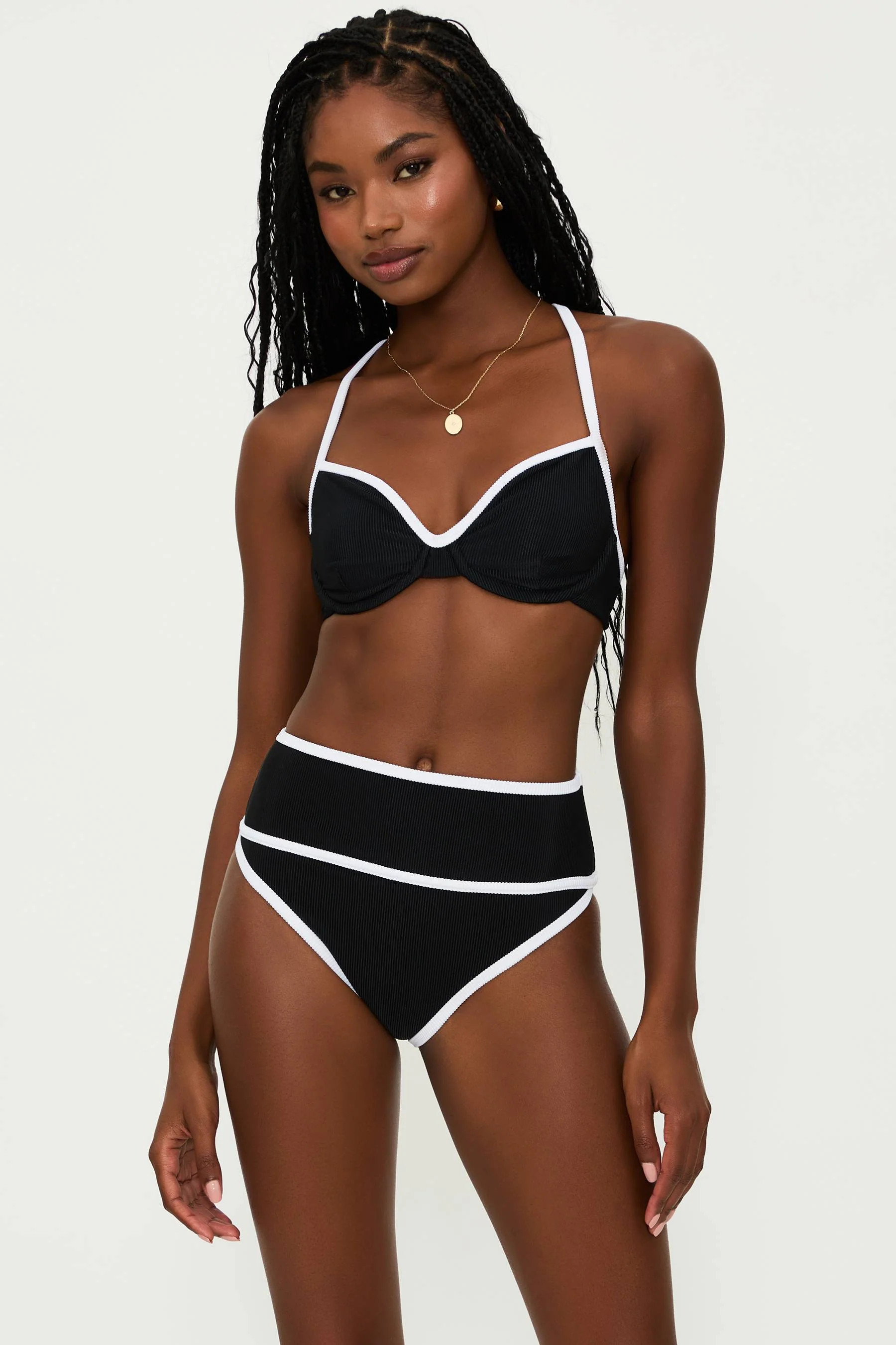 KORI TOP BLACK & WHITE | Beach Riot