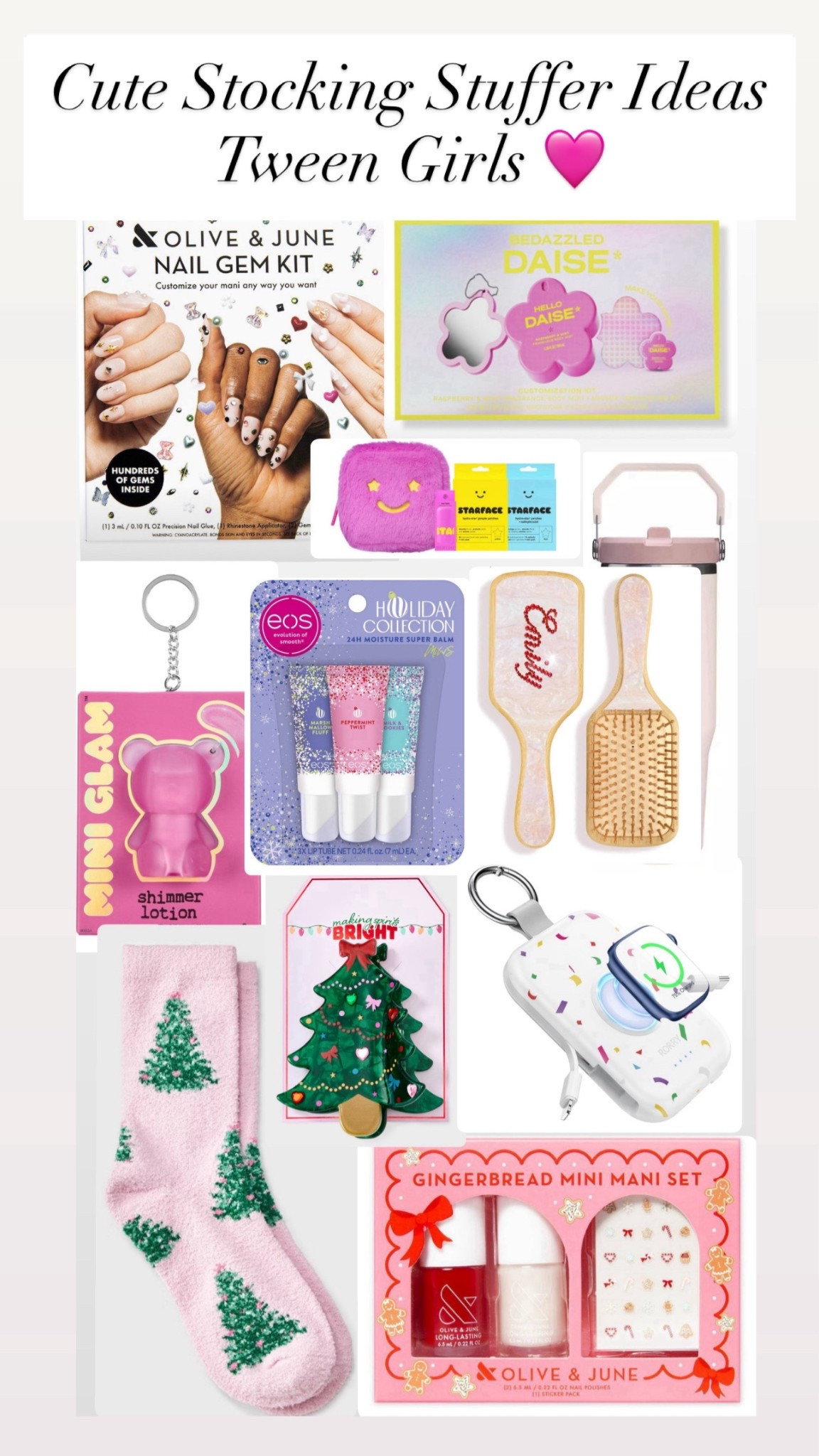 Cute gift ideas for teen girls 💜🩷

#LTKHoliday #LTKGiftGuide