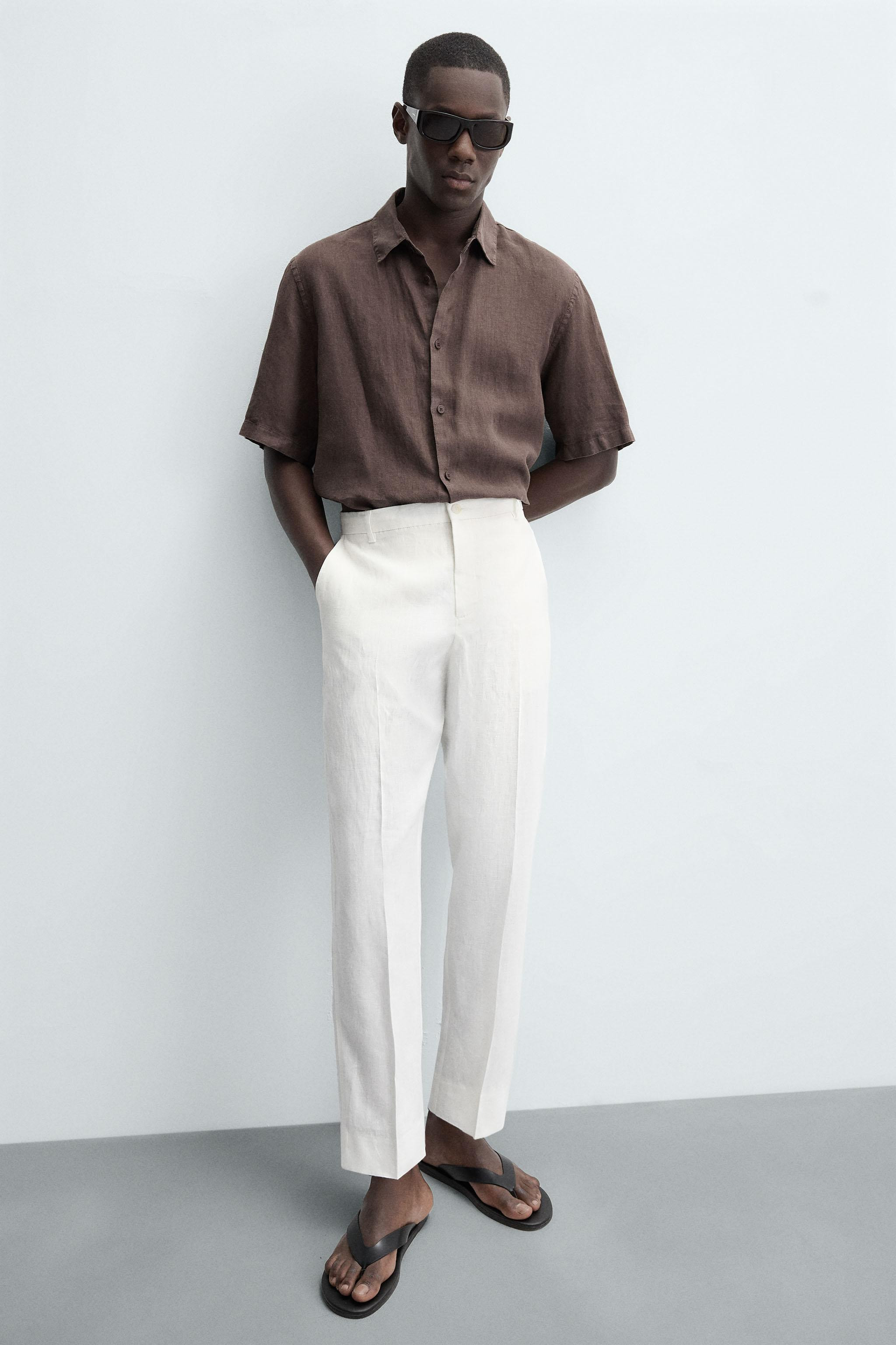 100% LINEN PANTS | Zara US