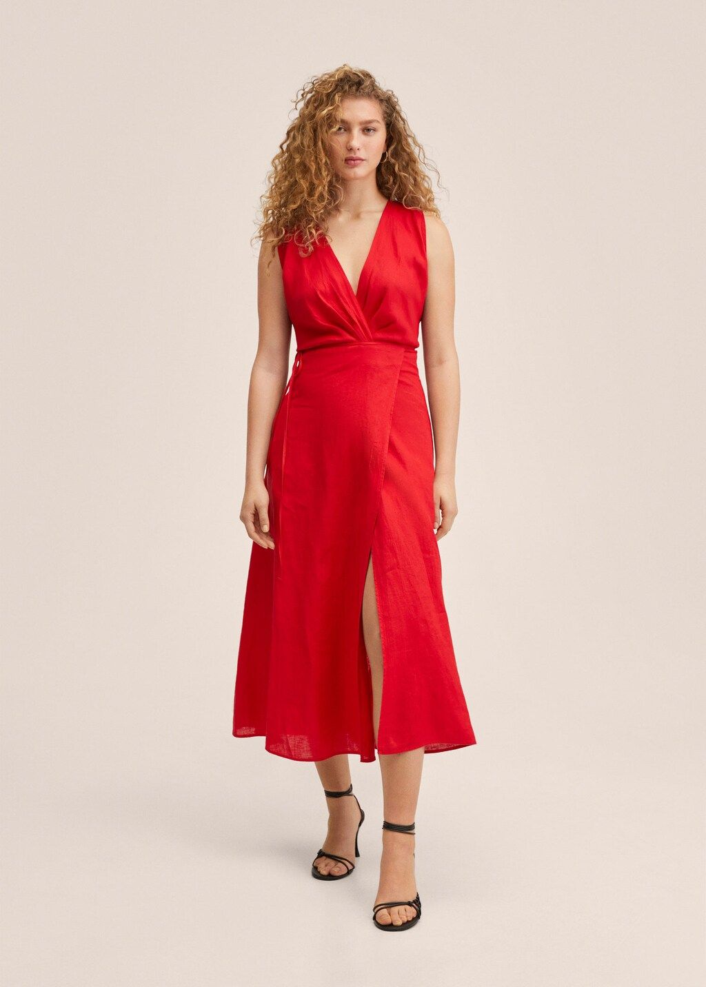 100% linen dress | MANGO (US)