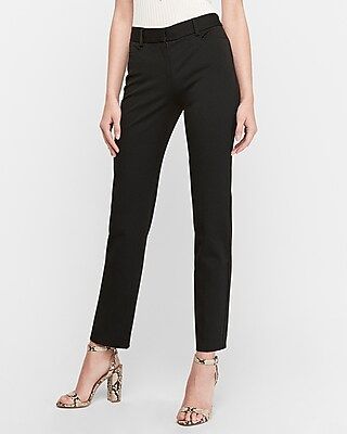 Express Womens Mid Rise Ankle Columnist Pant | Express