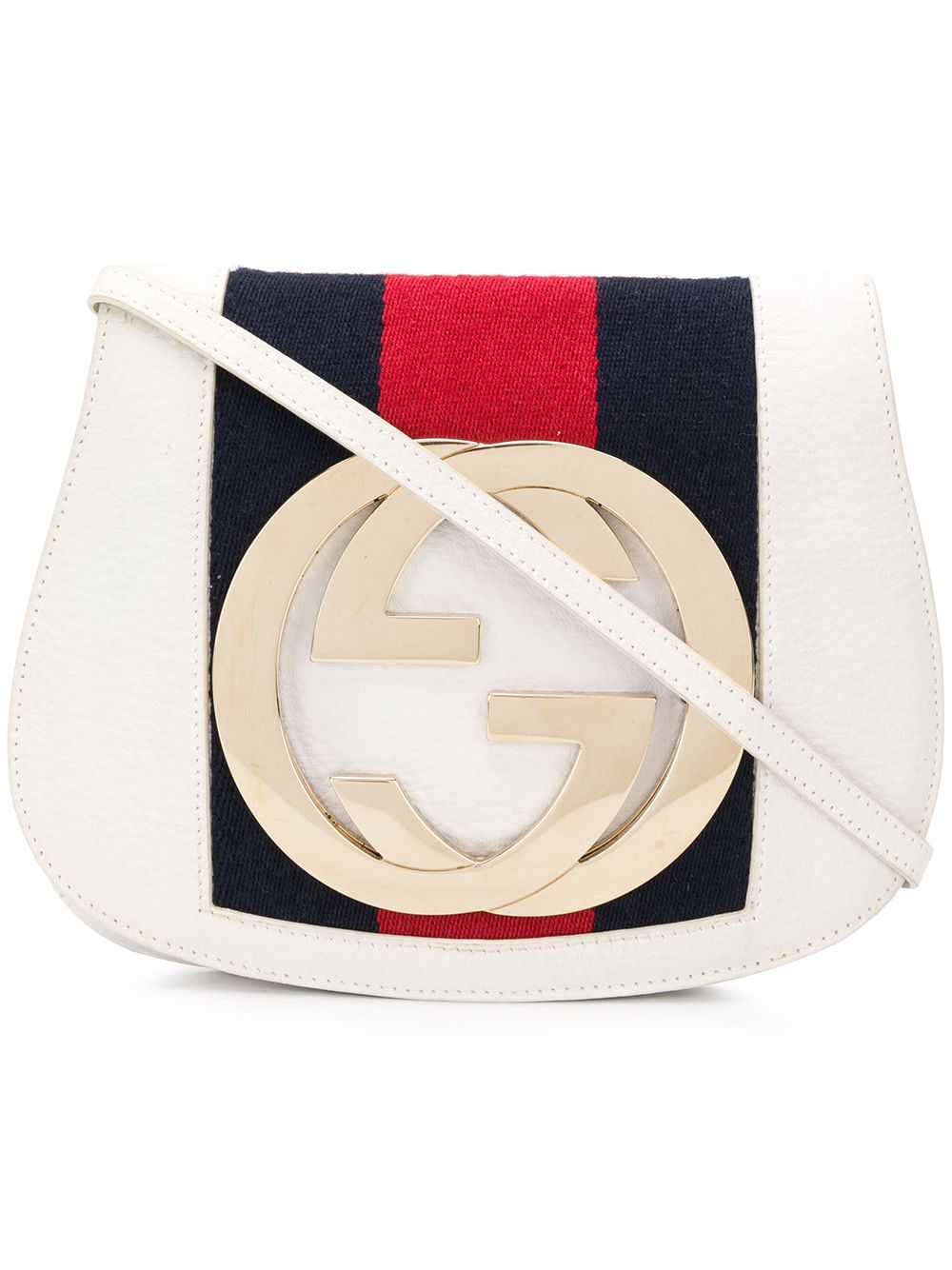 Gucci Vintage 2000's logo pouch - White | FarFetch US