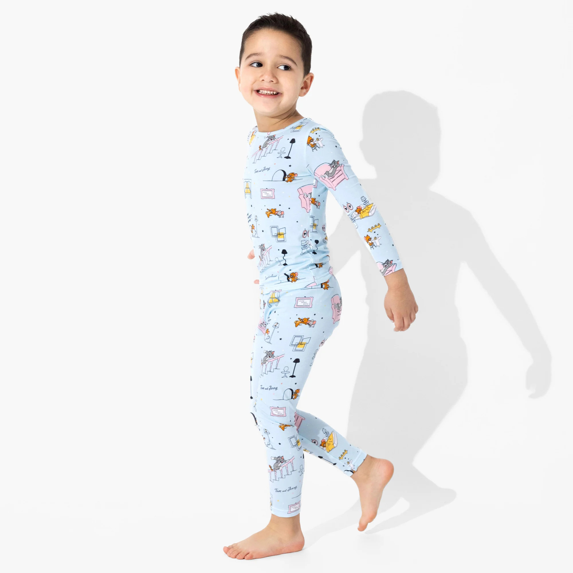 Tom & Jerry: Home Sweet Home Bamboo Kids Pajamas | Bellabu Bear