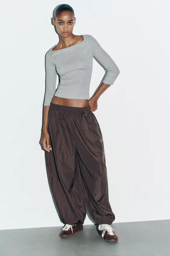 MAGLIETTA IN COTONE MODAL | Zara IT