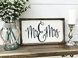 Mr and Mrs sign | Amazon (US)