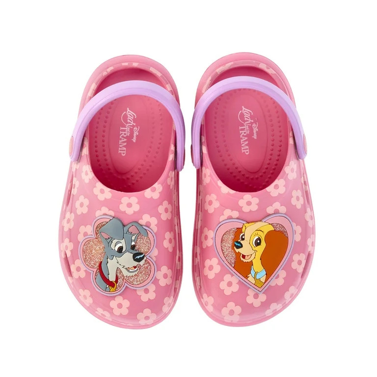 Disney Lady and The Tramp Toddler Girls Character Clogs | Walmart (US)