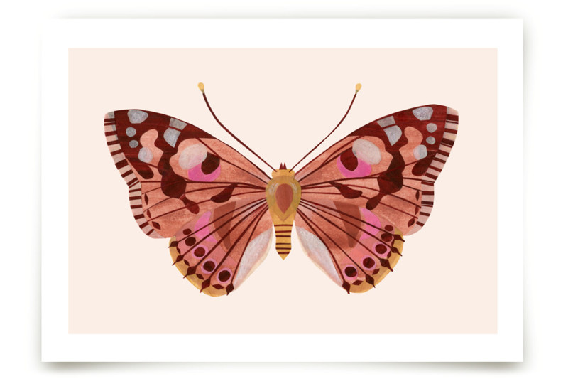 Paper Wings Open Edition Children's Art Print | Minted