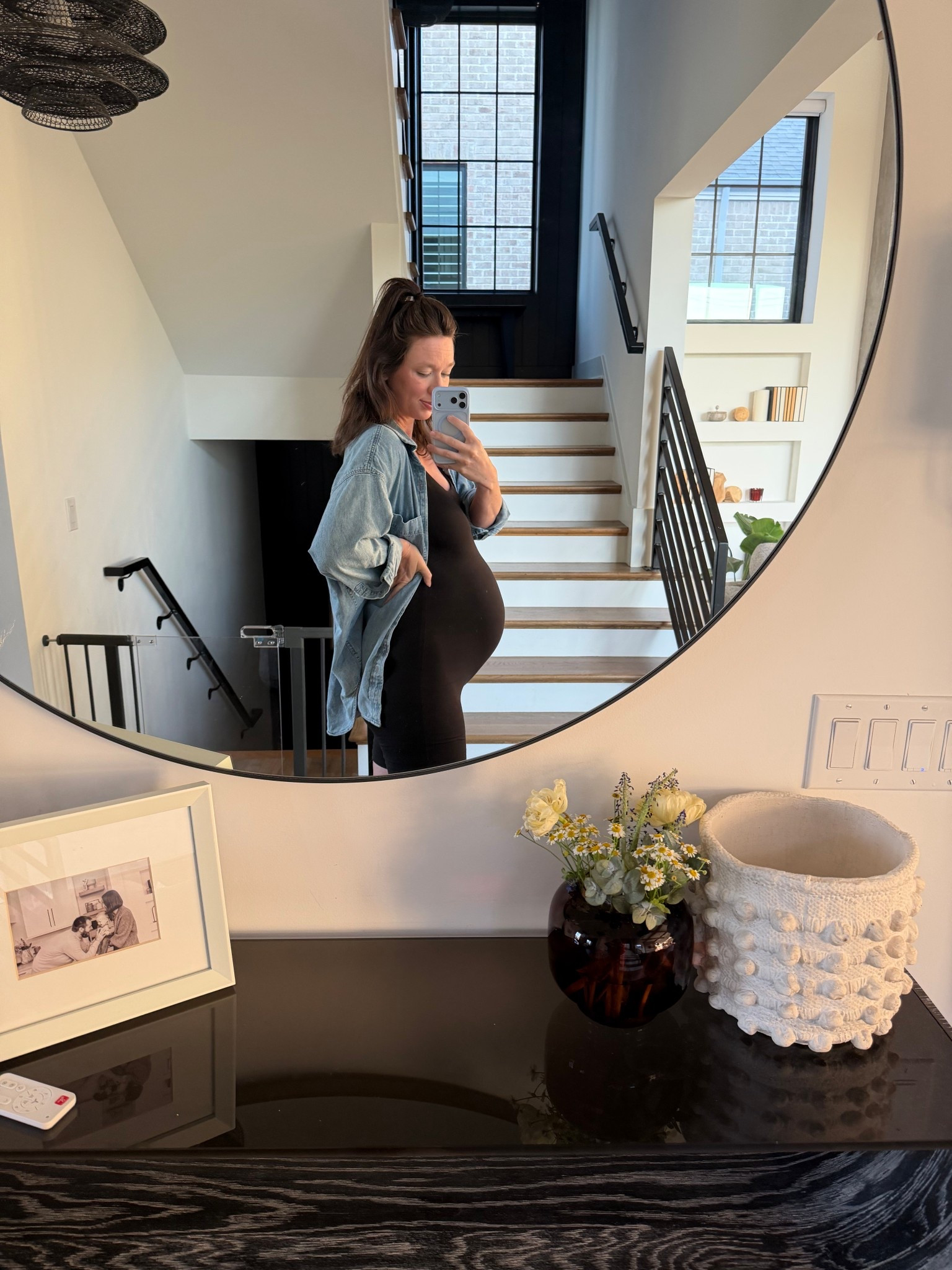 36 week bump
Update and current pregnancy uniform because at this point it’s all that fits 😂

#LTKBaby #LTKTall #LTKBump