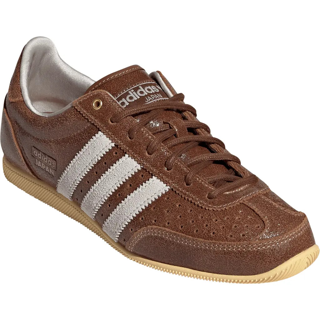 adidas Japan Low Top Sneaker in Brown/alumina/gold at Nordstrom, Size 8.5 | Nordstrom