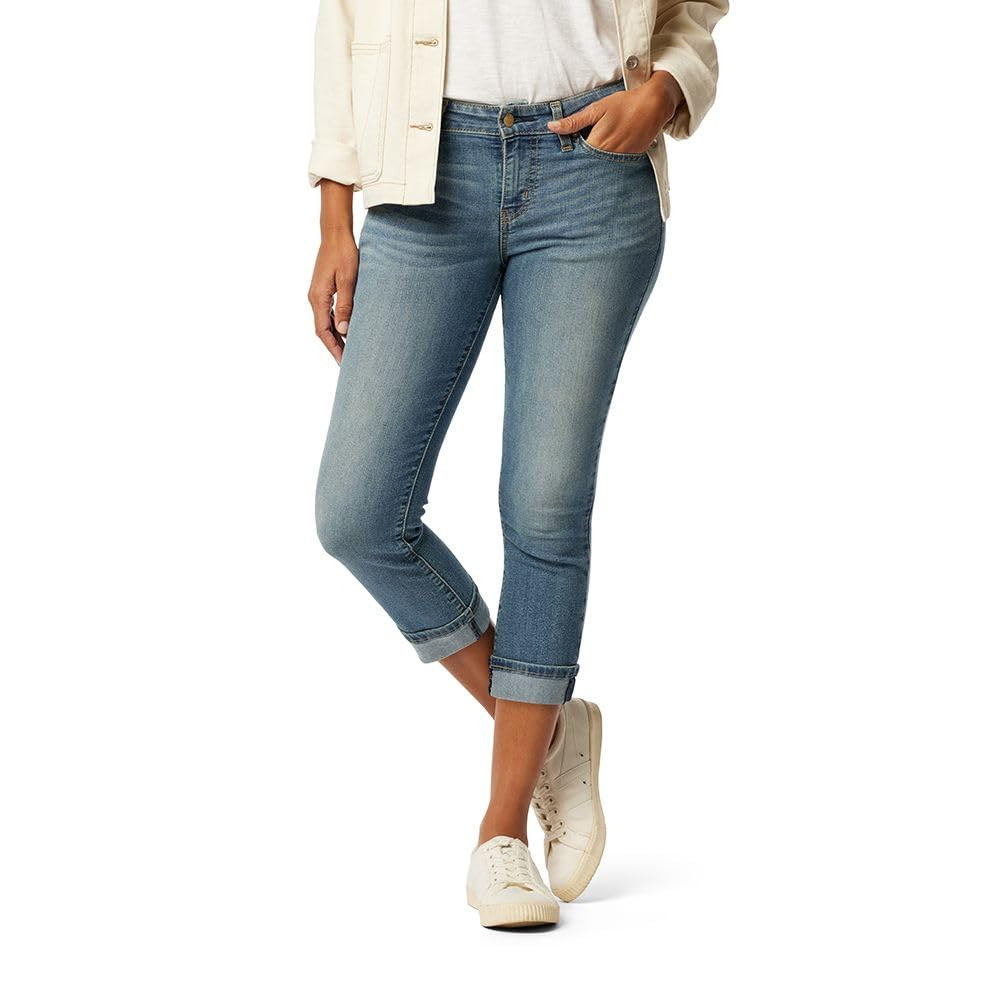 Levi Strauss Signature Gold Women's Mid-Rise Slim Fit Capris (Available in Plus Size) | Amazon (US)