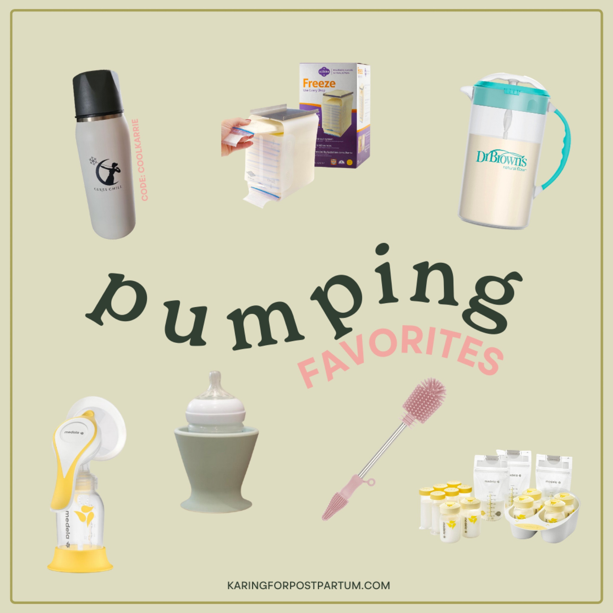 Some pumping musts I’ve come to adore over the years as a breastfeeding mom! 