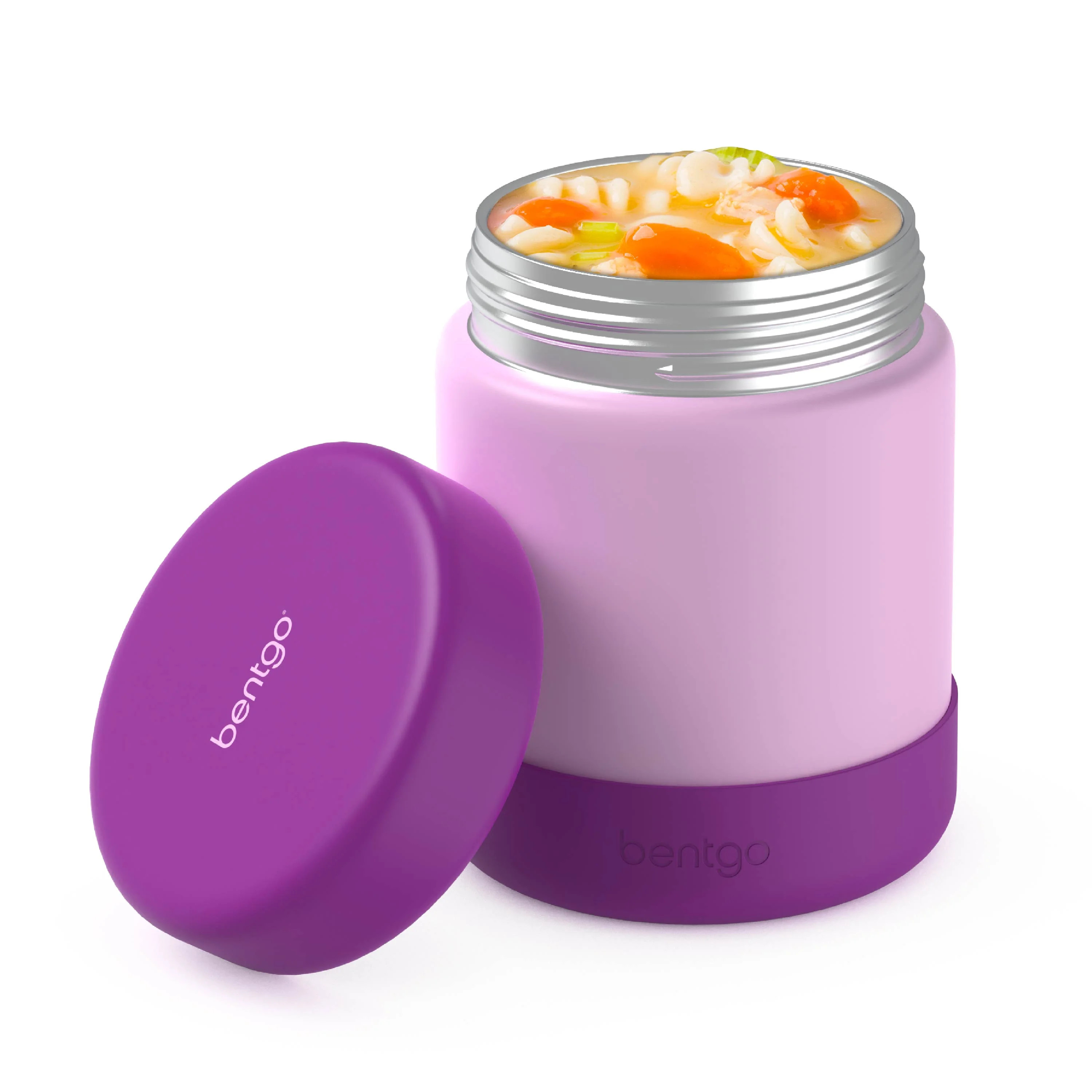 Bentgo Kids Stainless Steel Insulated Food Jar - Purple | Walmart (US)