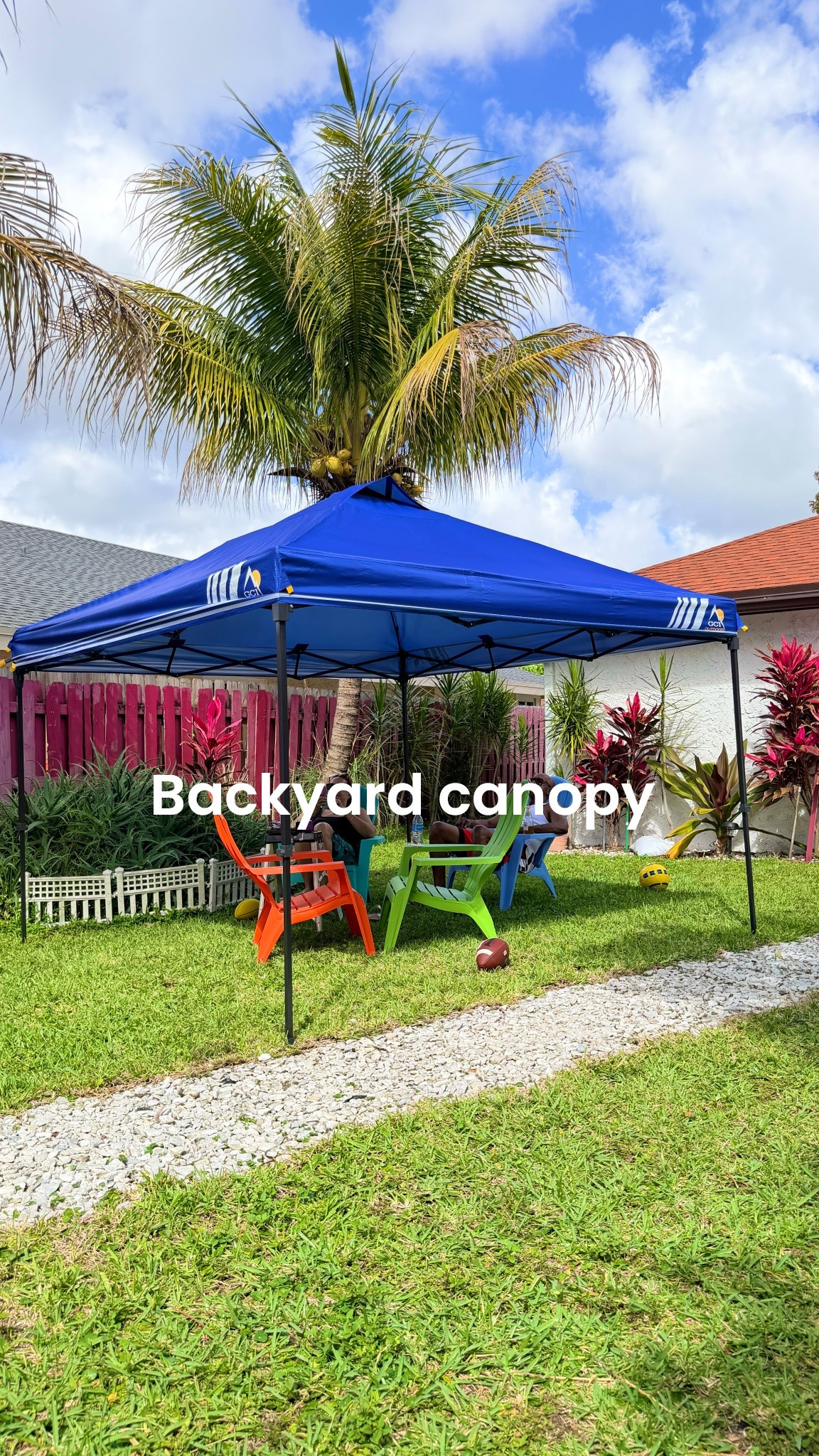 Sturdy GCI Outdoor LevrUp Canopy
with  Adjustable leg height
Dual peak vents
Roller bag from Dick's Sporting Goods backyard living  

#LTKHome #LTKvlog #LTKSeasonal