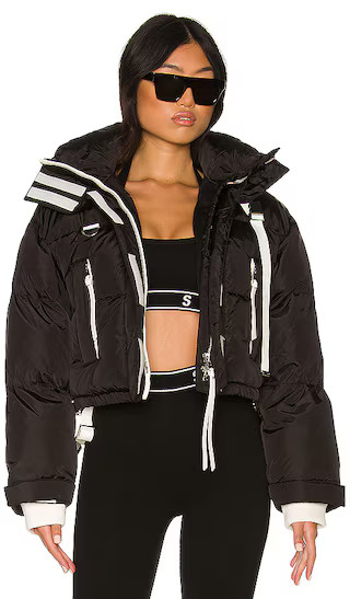 Willow Short Puffer in Black | Revolve Clothing (Global)