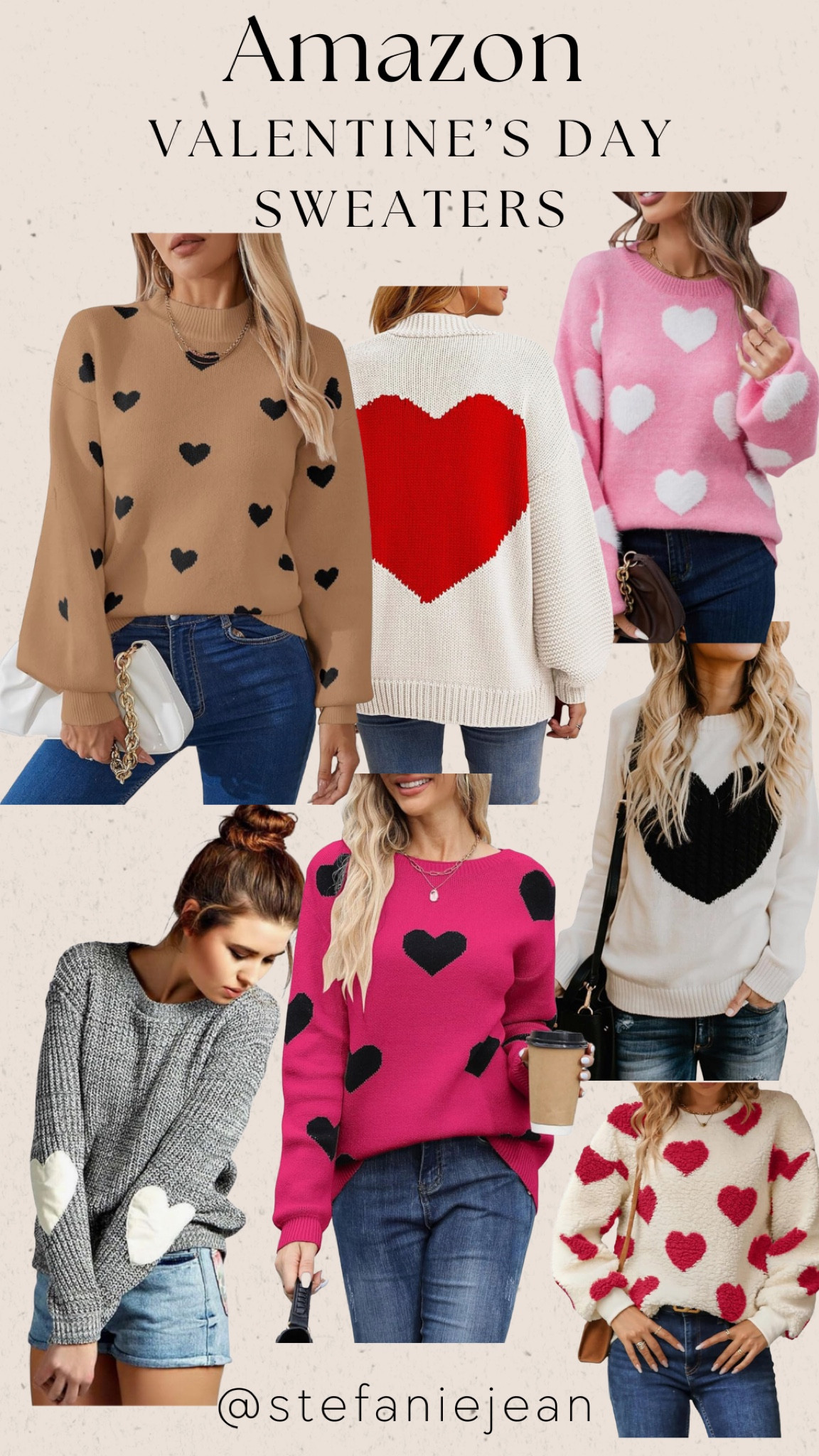 Cozy heart sweaters from Amazon for Valentines Day

#LTKSeasonal #LTKFindsUnder50 #LTKSaleAlert