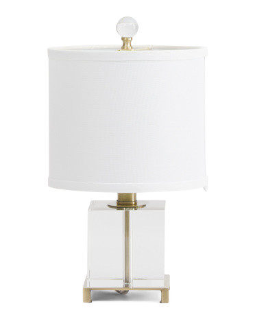 15.5in Crystal Table Lamp | TJ Maxx