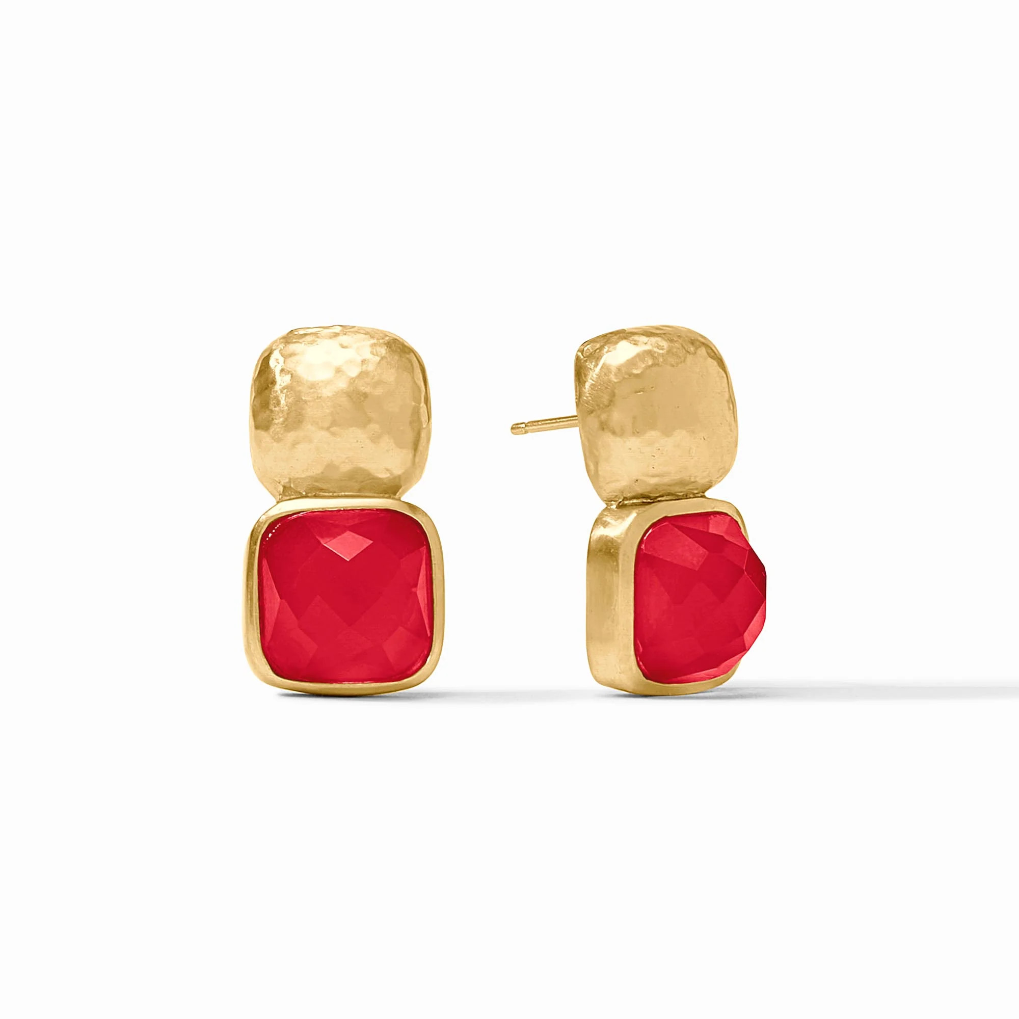 Catalina Gold Gemstone Earring | Julie Vos | Julie Vos