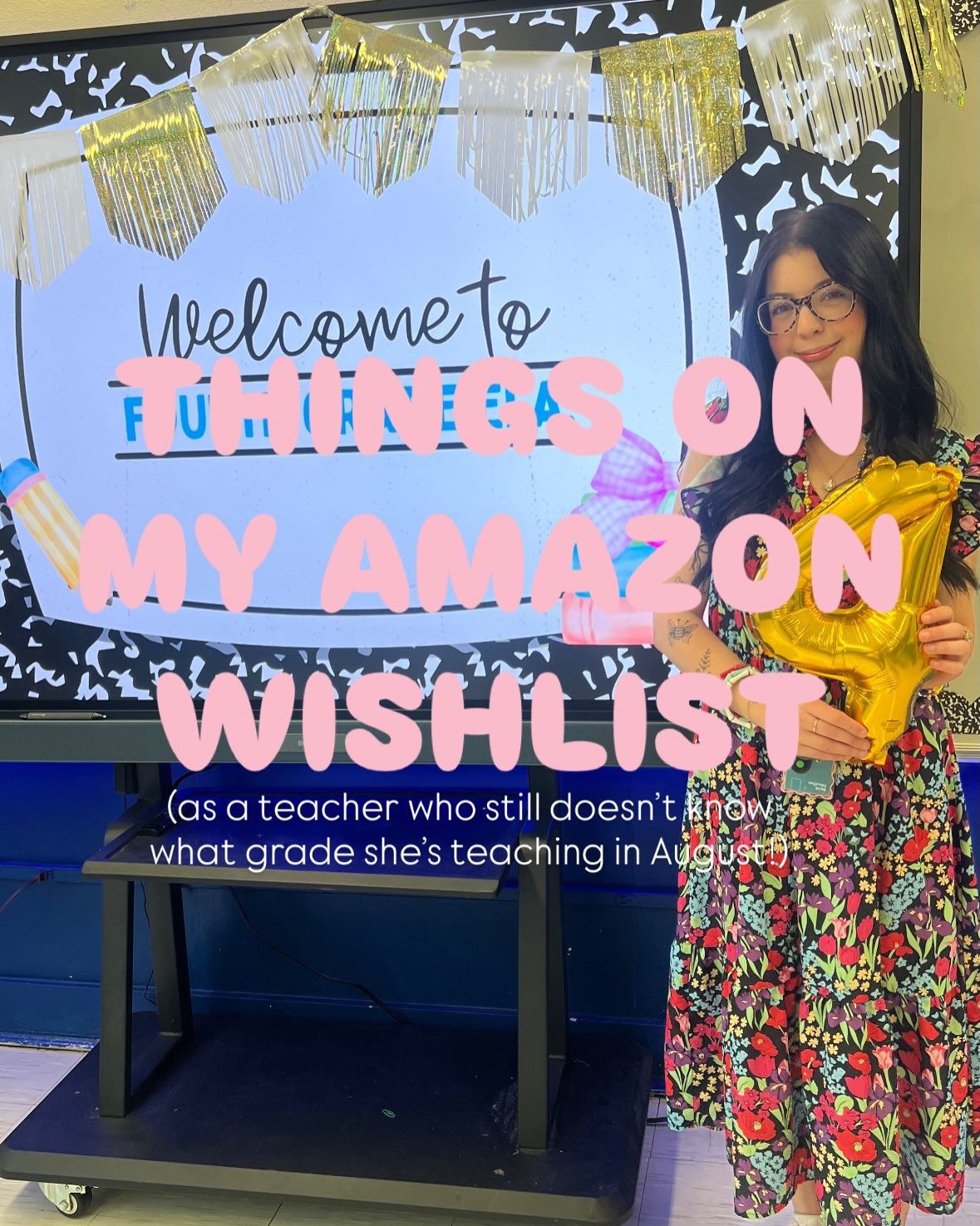 things on my @amazon wishlist as a teacher who still doesn’t know what grade she’s teaching in August!! 😬✨ 

#amazonwishlist #teacherwishlist #clearthelist #teacherneeds #teach