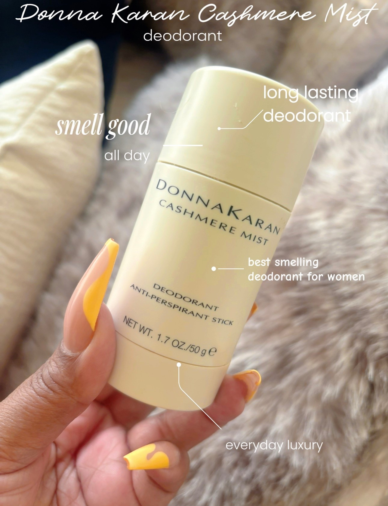 
Donna Karan Cashmere Mist deodorant has been one of my favorite everyday luxury finds lately. I’ve been really intentional about the little things that make me feel put together, and this is one of them.

If you’ve been looking for the best smelling deodorant for women or a long lasting deodorant that fits into a soft clean girl aesthetic, this is it. It gives everyday luxury, self care routine must haves, and signature scent energy.

I’ve really been leaning into products that help me feel good in simple ways, and this one keeps me feeling fresh and confident all day. Perfect if you’re building a hygiene routine that feels intentional and aligned with that soft life.


#LTKBeauty #LTKmorningroutine