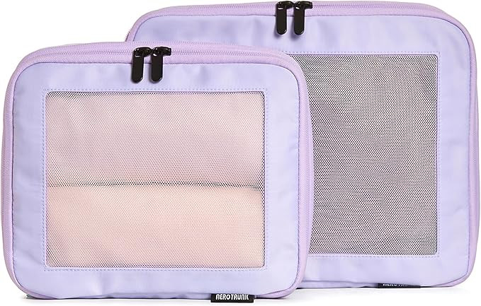 Compression Packing Cubes for Travel - Luggage Organizer Bags - Double Zipper Packing Cubes for S... | Amazon (US)
