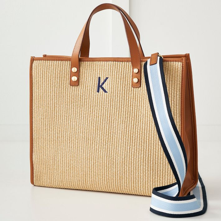 Raffia Essential Tote | Mark and Graham