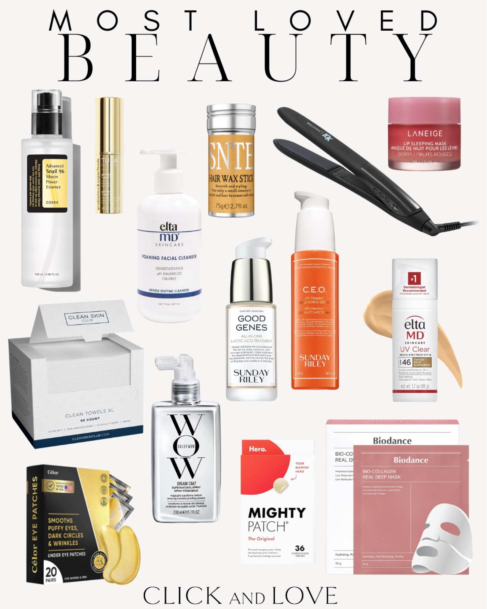 MOST LOVED! Here’s a roundup of some of the most loved beauty and skincare finds from Amazon this week! I own and love so many of these products. They work so well and will help you look and feel your best! 💄 

Amazon find, amazon beauty, beauty finds, beauty products, beauty essentials, skincare finds, haircare products, hairdryer, dry shampoo, sunscreen, brow products, whitening strips, sunday riley, eye patches, sunscreen, snail mucin, hair frizz protectant, lip mask, chapstick, olaplex shampoo and conditioner, vitamin c serum, serums, clean club towels, tinted sunscreen, acne patches

#LTKStyleTip #LTKFindsUnder50 #LTKBeauty