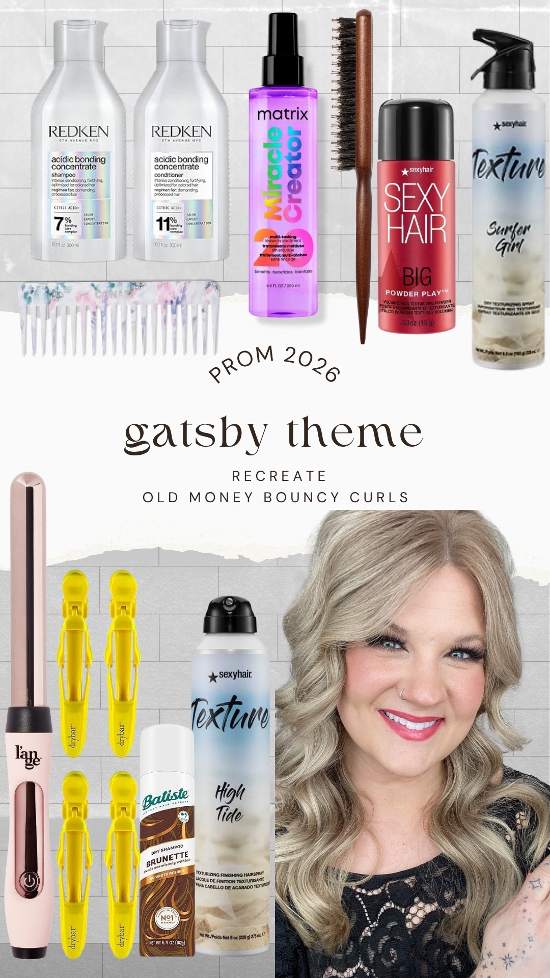 Create gorgeous bouncy curls at home. Head over to my IG & watch the tutorial for an old money, Gatsby themed hairstyle.

#LTKFestival #LTKgrwm #LTKBeauty