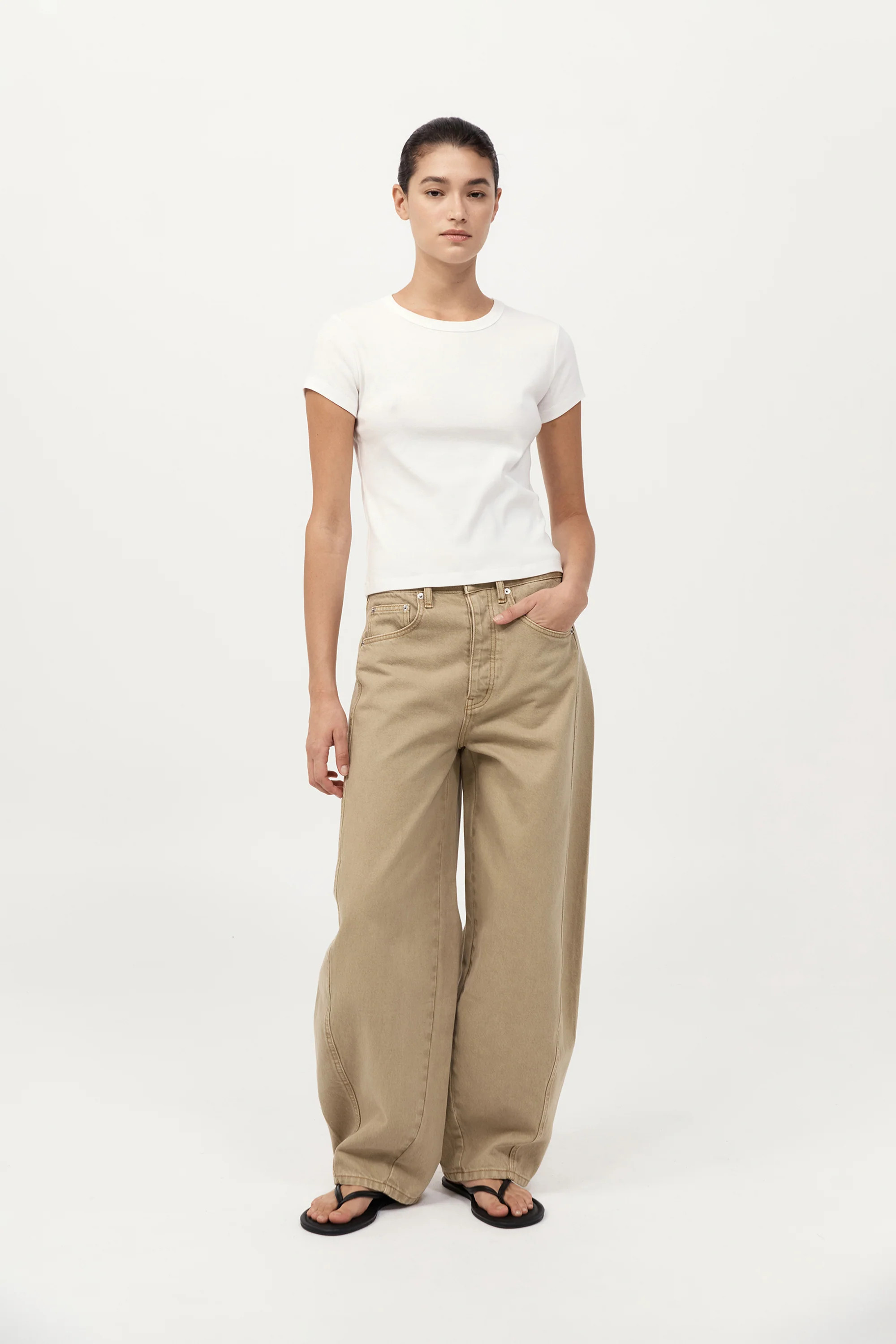 Mid Rise Balloon Jeans - Sahara | St. Agni (US, UK, EU)