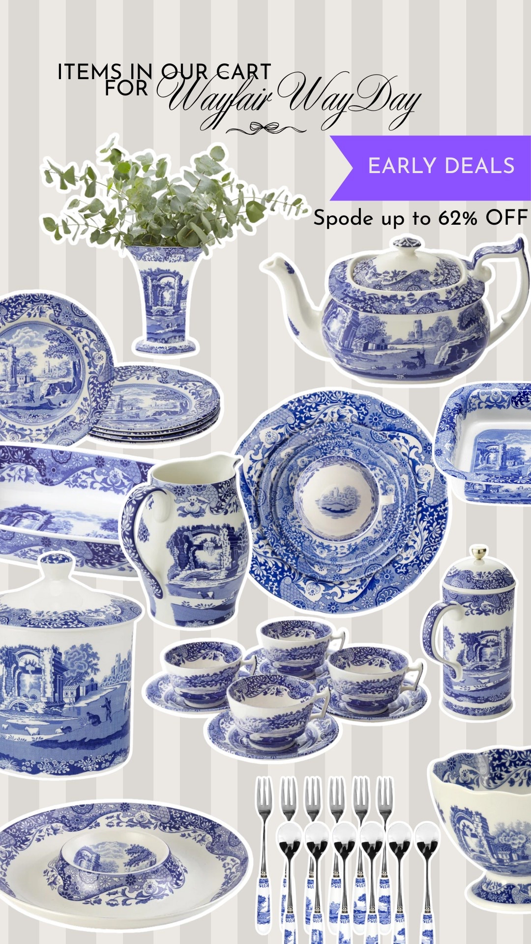 Spode kitchen pieces on sale what?!? Our top picks for Wayfair Way Day Early Deals! 

#LTKSaleAlert #LTKHome #LTKFindsUnder50