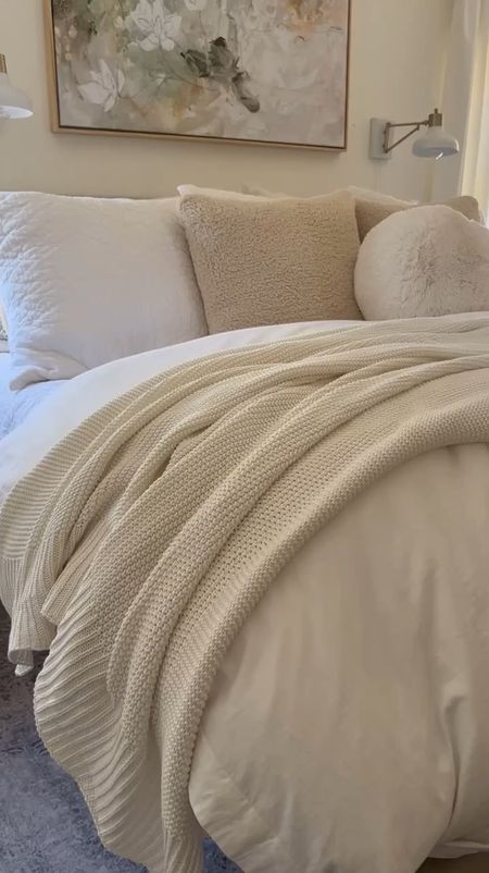 still on sale!! my viral bedding from kohls!! along with the cutest addition to my bedding, the micro chunky knit casaluna blanket from target!

#LTKHome #LTKVideo #LTKSaleAlert
