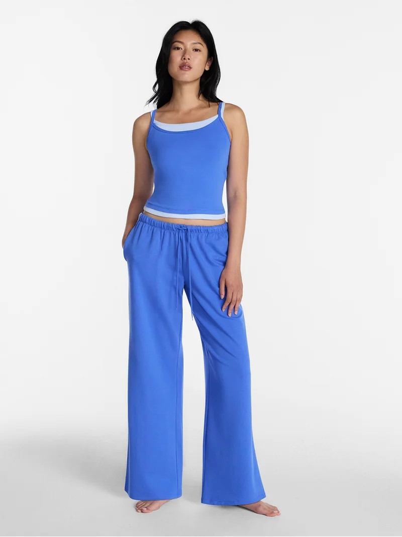 No Boundaries Women\u2019s and Women\u2019s Plus Sleepwear Double Cami, Sizes XXS \u2013 3X | Walmart (US)