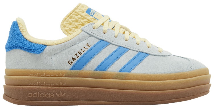 Wmns Gazelle Bold 'Almost Blue Yellow' | GOAT