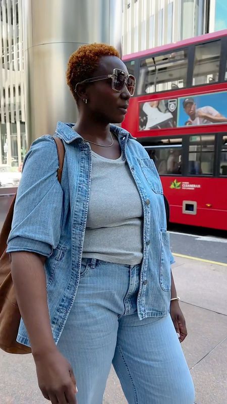 Styling double denim with my Uniqlo bra top for a summer outfit inspo for curvy women #ltkxuniqlo #thisismybest

#LTKStyleTip #LTKMidsize #LTKPlusSize