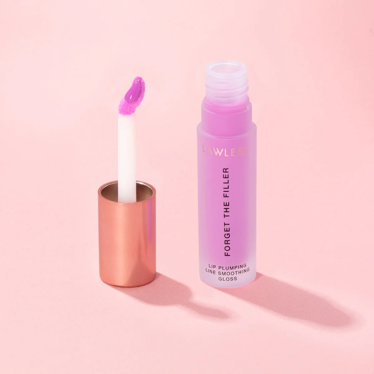 Violet Bloom Forget The Filler Lip-Plumping Line-Smoothing Gloss | Lawless Beauty