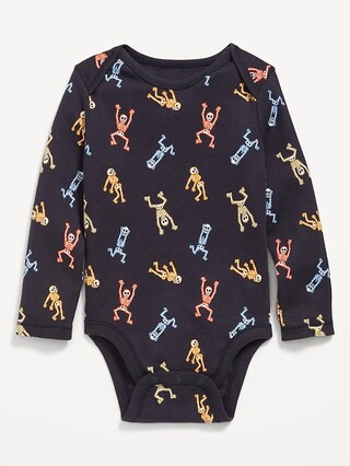 Printed Long-Sleeve Bodysuit for Baby | Old Navy (US)