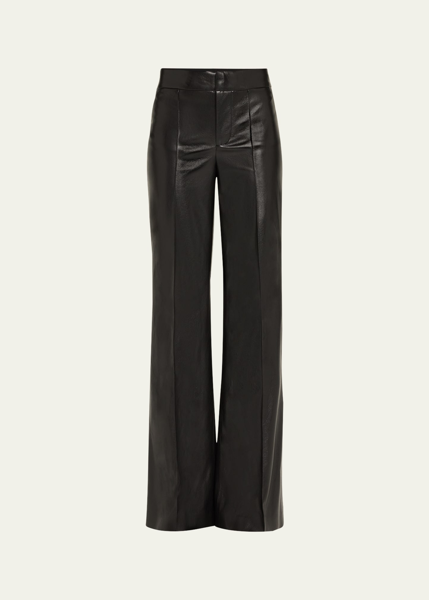 Alice + Olivia Dylan Vegan Leather Wide-Leg Pants | Bergdorf Goodman