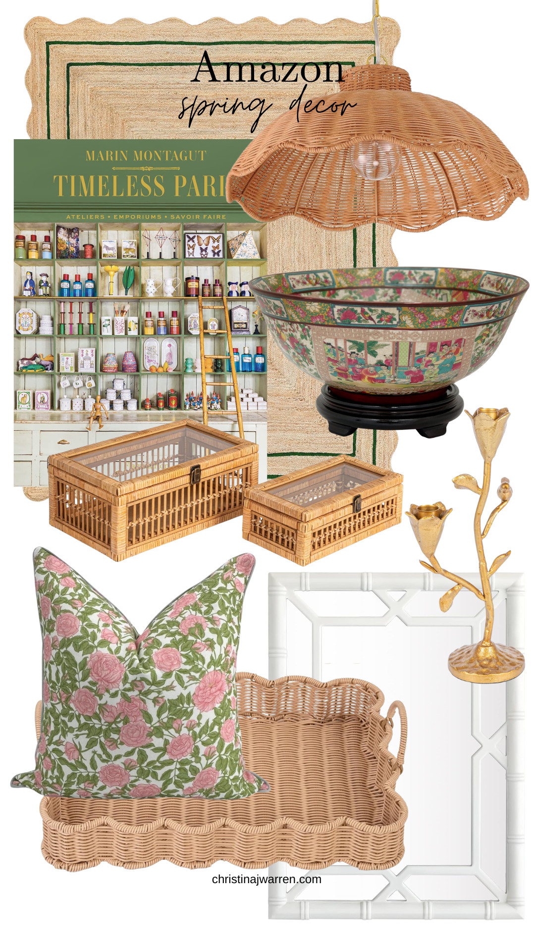 Amazon Spring home decor. Grandmillennial, granny chic, cottage core, traditional, transitional decor. green, organic, coastal. 

 

#LTKHome