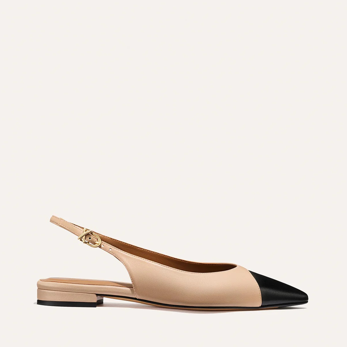 The Elise Flat Pointed-Toe Slingback | Margaux