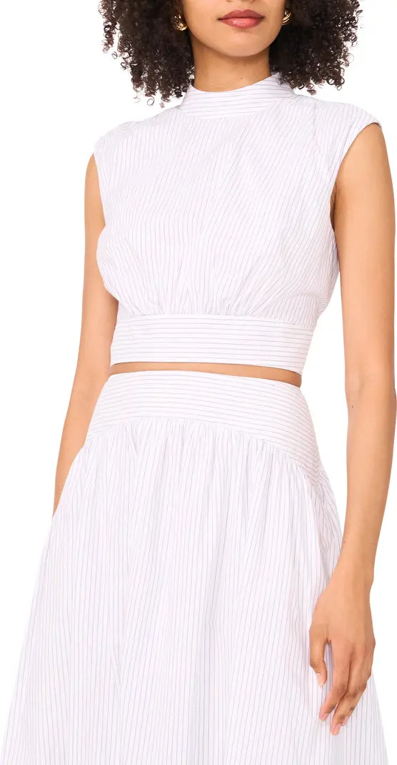 The Julianne Pinstripe Crop Top | Nordstrom Rack